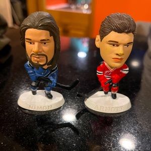 Vintage 1998 NHL Headliner Figures - Chris Simon/Jason Arnott - Hockey